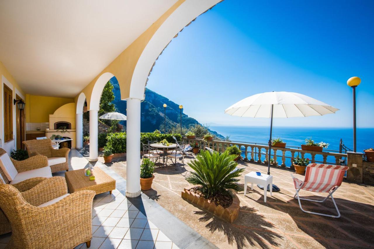 Villa Savina - Elegant Family Villa Overlooks Amalfi Coast - Positano Luaran gambar